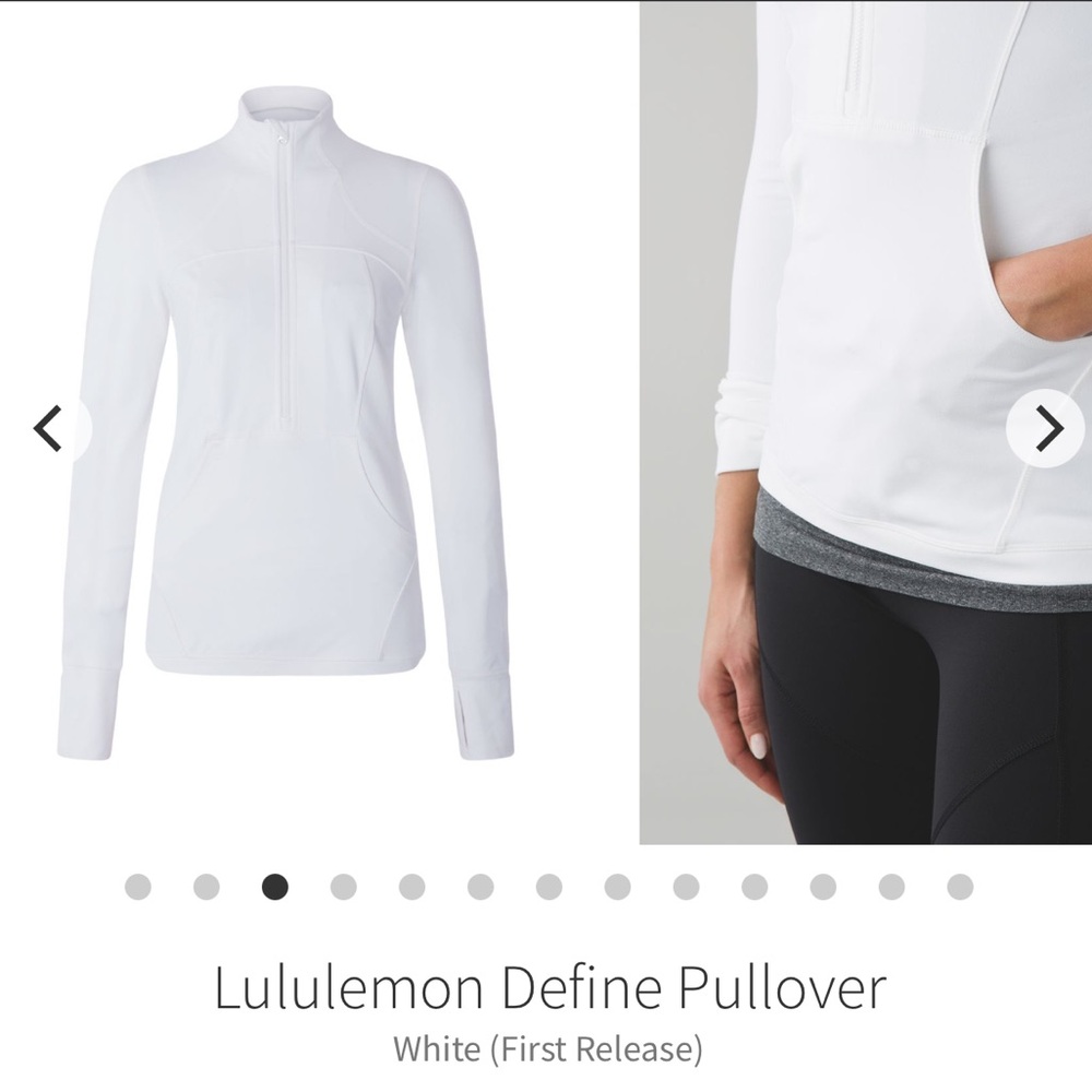 Lululemon Define Pullover White (First Release)
2… - image 9